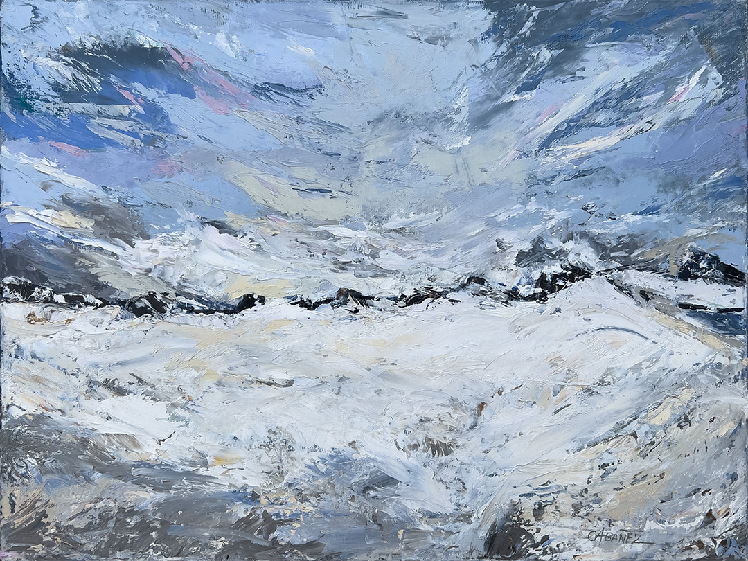 The Height of Doubt, 30cm x 40cm, Oil on Canvas, 2025